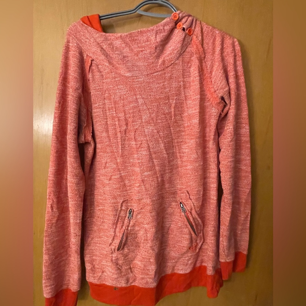 Roxy long sleeve hooded top